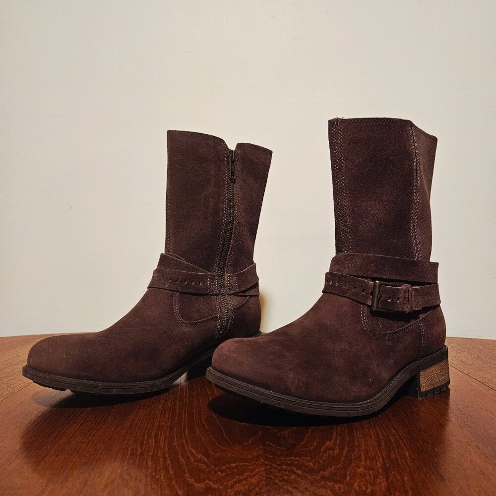 UGG KIINGS SUEDE ANKLE MOTO BOOT – BRAND NEW!